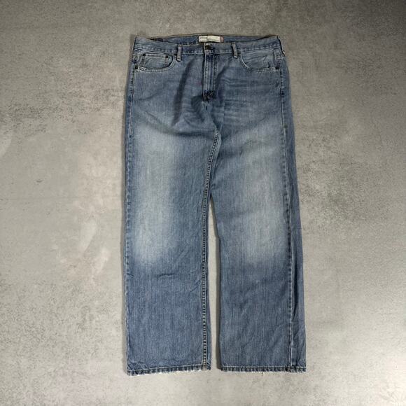Levi’s 569 Loose Straight Light Wash Denim Jeans - Size: 36x32 - Picture 1 of 10